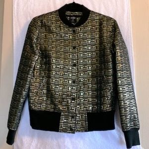 Kate Spade Saturday Baroque Bomber Jacket